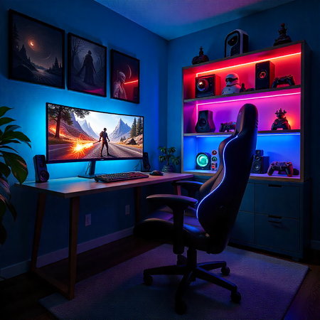 Decorações para o Setup