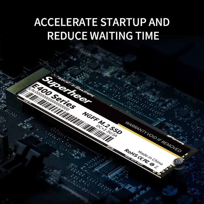 SSD SUPERHEER M.2 SATA NGFF – Velocidade Máxima e Armazenamento Seguro para Notebook